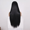 Straight Lace Front Human Hair Wigs, Stretched Length:26 inches, Style:2