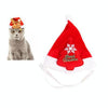 Christmas Tree Pet Hat | Red | Small/Medium Cat/Dog