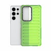 For Samsung Galaxy S25 Ultra 5G High Transparency TPU Hybrid PC Airbag Phone Case(Transparent Green)