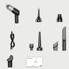 Wireless Charging Car Vacuum Cleaner Mini Handheld High Power Wet and Dry Vacuum Cleaner, Color: White
