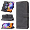 For Samsung Galaxy A31 Magnetic Clasp RFID Blocking Anti-Theft Leather Case with Holder & Card Slots & Wallet(Black)