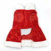 XXS Red Santa Dog Costume Christmas Coat for Small Girl Dogs