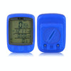 SUNDING 563A Bike Bicycle Waterproof Wired LCD Screen Luminous Mileage Speedometer Odometer, English Version(Blue)