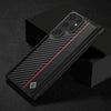 For Samsung Galaxy S25 Ultra 5G LC.IMEEKE 3 in 1 Carbon Fiber Texture Shockproof Phone Case(Black)