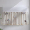 Air Conditioner Windshield Anti-Direct Blow Baby Windshield Curtain Dust Cover, Model: Gray Bear
