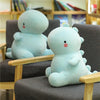 30-60CM Dinosaur Plush Toys Cute Stuffed Soft Animal Doll for Baby Kids Cartoon Toy Classic Gift(blue)