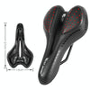 WEST BIKING YP0801086 Silicone Thickened Soft And Comfortable Bicycle Seat(Black Red)