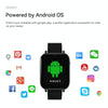 Z20 1.75 inch Screen 4G LTE Smart Watch Android 9 OS 1GB+16GB(Black)