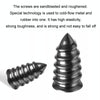 Electric Motorcycle Vacuum Tire Repair Nails, Set: 20pcs Small + 20pcs Large+ Screwdriver