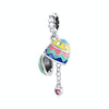 S925 Sterling Silver Lucky Egg Pendant DIY Bracelet Necklace Accessories