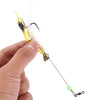 Luminous Shrimp Shape Fishing Lures Artificial Fishing Bait with Hook, Length: 7cm