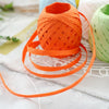 20M Paper Rope Raffia Ribbon Natural Lace Rope Gift Box Wrapping DIY Decoration(Gray)