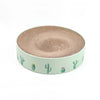 Green Round Cat Scratcher Bed - Small 32cm - Kitten & Cat