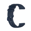 For Garmin Vivoactive 4 22mm Silicone Watch Band(Midnight Blue)