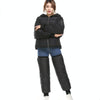 Electric Bike Winter Outdoor Riding Windproof Cold Protection Plus Velvet Warm Leg Guard Knee Pads, Style:70cm Black
