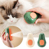 Pet Spray Brush, Cat & Dog Grooming Comb, Avocado White, USB Rechargeable