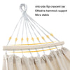 KLY829 Camping Indoor Hammock Outdoor Swing, Style: Ordinary Single Beige