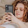 For Samsung Galaxy F56 5G Carbon Fiber Brushed Texture TPU Phone Case(Black)
