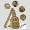 JUNSUNMAY J014 10L Waterproof Outdoor Sports Chest Pack Crossbody Bag(Army Green)