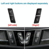 Car Left Side Door Lock Switch Buttons 2049058402 for Mercedes-Benz W204, Left Driving (Red)