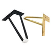 LH-S0006 Metal Furniture Support Legs, Height: 30cm(Black Gold)