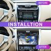 For Nissan Teana 13-16 10.1-Inch Reversing Video Large Screen Car MP5 Player, Style: WiFi Edition 2+64G(Standard+12 Lights Camera)