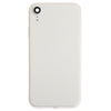 iPhone XR Silver Back Cover Assembly with Side Keys & Wireless Charging