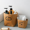 Desktop Separate Storage Washable Kraft Paper Bag, Size: 12x12x23cm
