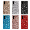 Plating Glittery Powder Shockproof TPU Case For Galaxy Note 10(Red)