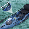 Canoe Paddle Fishing Rod Holder Rail Bracket, Specification: Fixed Roller