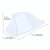 Universal Car Antenna Aerial Shark Fin Radio Signal For Auto SUV Truck Van(White)