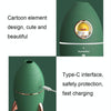 ICARER FAMILY V9 Small USB Plug-in Rocket Shape Jellyfish Fog Circle Night Light Humidifier(Pink)