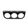 Car 52mm 3 Holes Iron Dash Gauge Meter Pod Mount Holder(Silver)