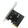 PCI-E To 5 SATA 3.0 Expansion Card(Full High Baffle)