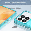 For Xiaomi Redmi K70 Candy Series TPU Phone Case(Transparent Blue)