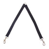 Dual Dog Lead, Medium, Black - Nylon Twin Lead with 2 Hooks