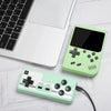 MK800 Doubles 3.0 inch Macaron Mini Handheld Game Console Built-in 800 Games(Green)