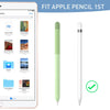 DUX DUCIS Gradient Silicone Stylus Protective Case for Apple Pencil 1st Gen(Green)