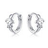 Simple Animal Earrings Dog Earrings S925 Sterling Silver Jewelry