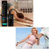 DM05 1.83 inch BT5.2 Smart Sport Watch, Support Sleep / Heart Rate / Blood Oxygen / Temperature / Heart Sugar/ Blood Pressure Health Monitor(Gold)