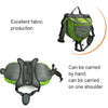 Breathable Dog Backpack Carrier (Green, Small)