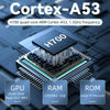 ANBERNIC RG28XX Retro Handheld Game Console 2.83-Inch IPS Screen Linux OS 64GB(Transparent Black)