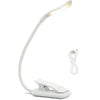 8027D-2 7 Beads LED Eye Protection Reading Folding Book Clip Light(White)