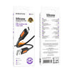 Borofone BX114 Structure 2.4A USB to Micro USB Charging Data Cable, Length: 1m(Black)