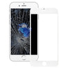 iPhone 7 White Front Glass Lens, Bezel Frame & OCA Adhesive