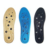Memory Cotton Magnetic Massage Insoles, Size: Large 41-46cm(Blue)