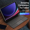 For Samsung Galaxy Tab S9+ / S8+ / S7+ DUX DUCIS MK Series Floating Magnetic Keyboard Tablet Leather Case