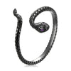 S925 Sterling Silver Mysterious Snake Women Ring