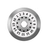22mm 16 Rotating Surface With Hole Fiber Optic Cutting Knife Replacement Tungsten Steel Blade