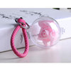 5 PCS Transparent Christmas Ball Hollow Plastic Sphere Ball Shaped Eternal Flower Ball Wedding Gifts Gift Box, Size: 4 x 4cm